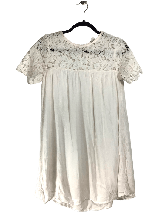 H&M Women Midi Dresses Regular fit in White - 4 - Velora