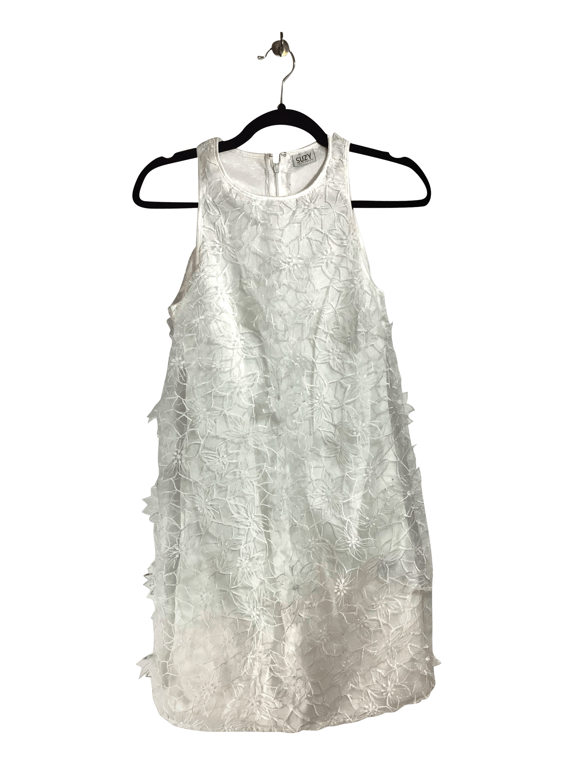 SUZY SHIER Women Midi Dresses Regular fit in White - S - Velora