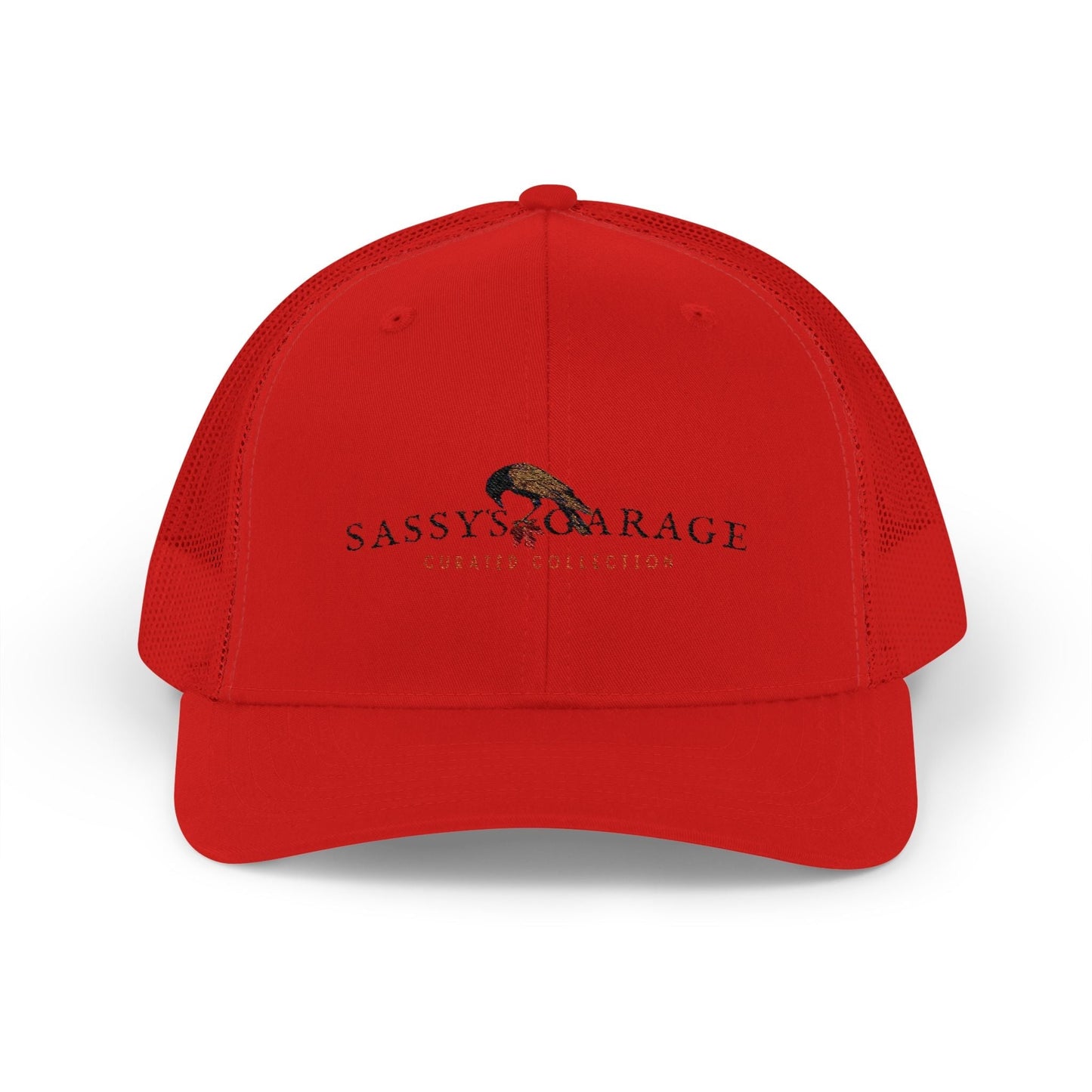 Sassy's Garage Snapback Trucker Cap | Casual Style Hat for Everyday Wear, Outdoor Adventures, Fun Fashion Statement - Velora