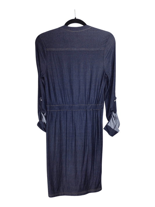 SUZY SHIER Women Drop Waist Dresses Regular fit in Blue - S - Velora