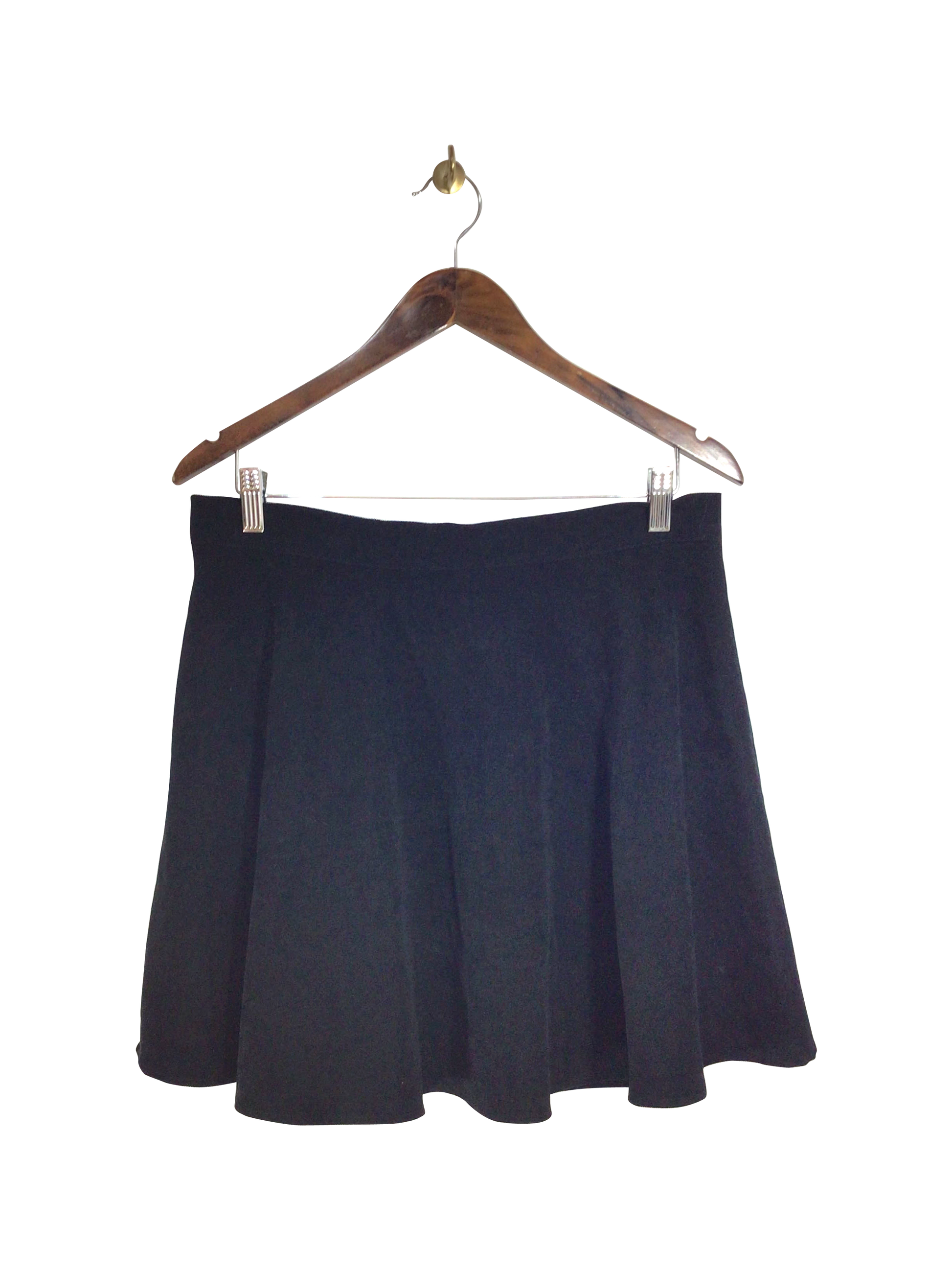 SHEIN Women Casual Skirts Regular fit in Black - XL - Velora