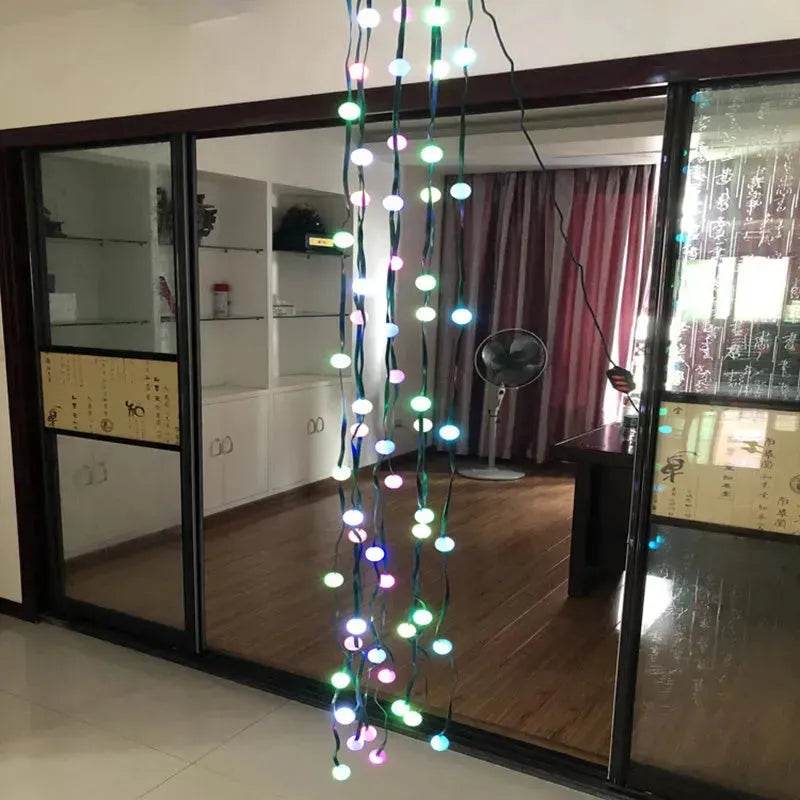 64 Light Dazzler Shower Tree Light Show Of Christmas Tree - Velora