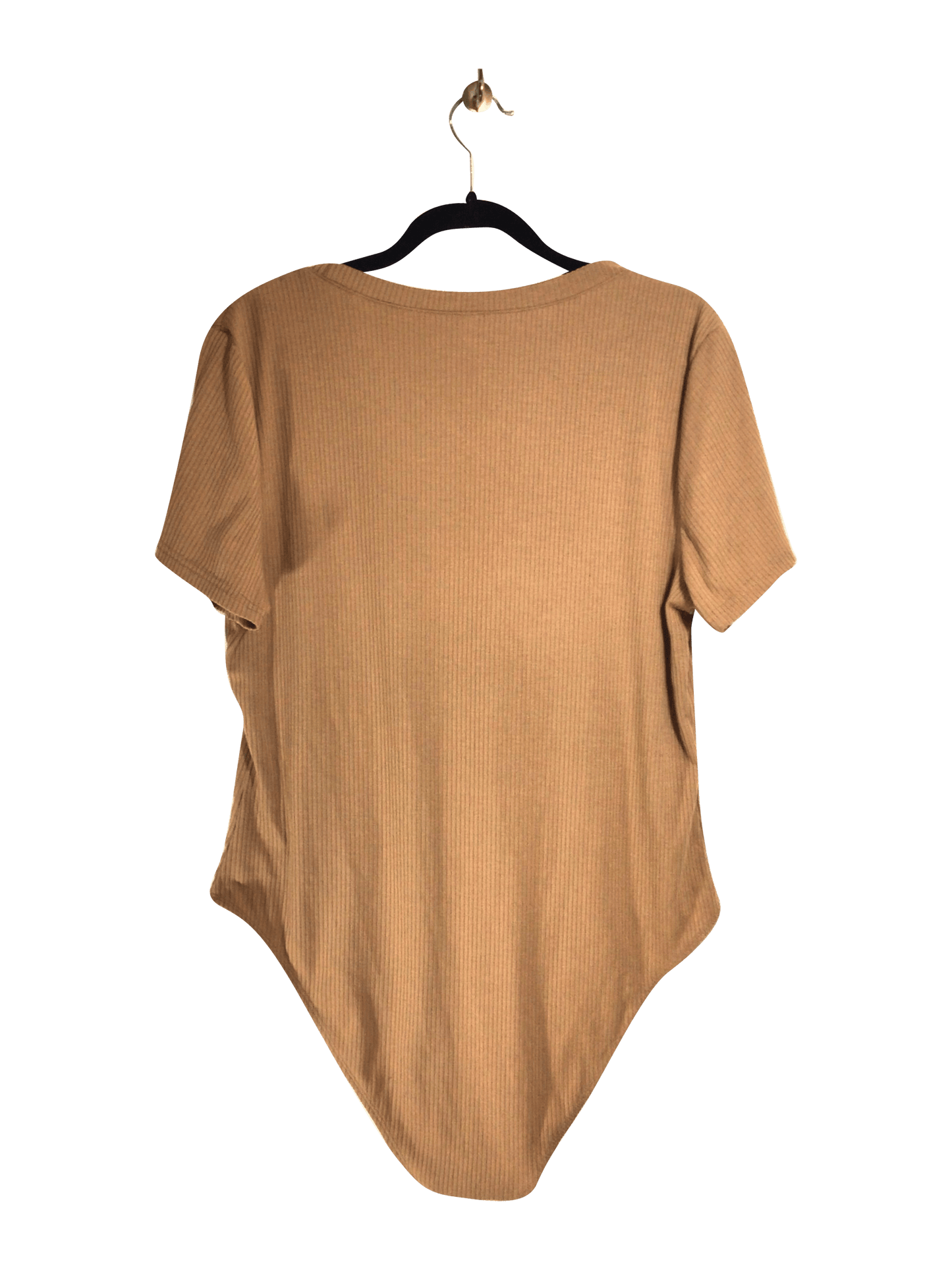 SHEIN Women Bodysuits Regular fit in Brown - 2XL - Velora
