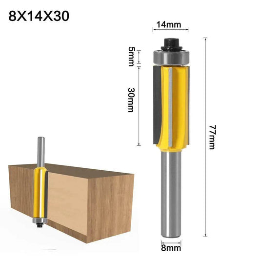 Professional Edge Banding Woodwork Flush Trim Router Bit - Velora