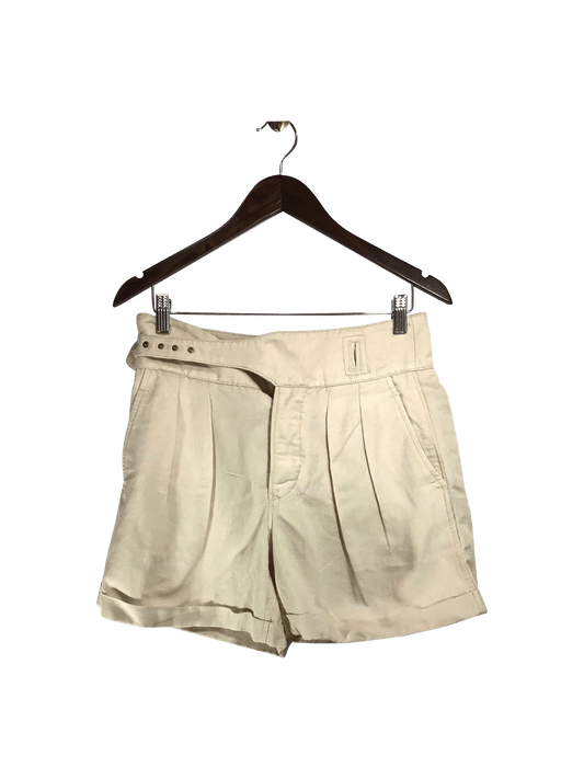 BANANA REPUBLIC Women Classic Shorts Regular fit in Beige - 2 - Velora