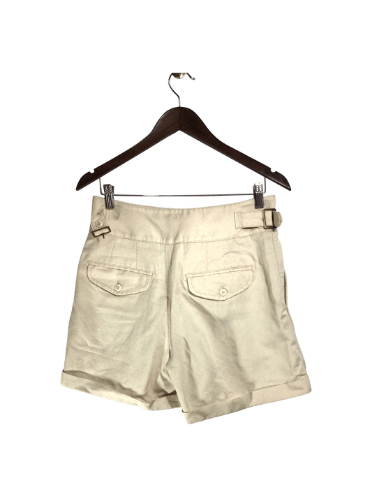 BANANA REPUBLIC Women Classic Shorts Regular fit in Beige - 2 - Velora