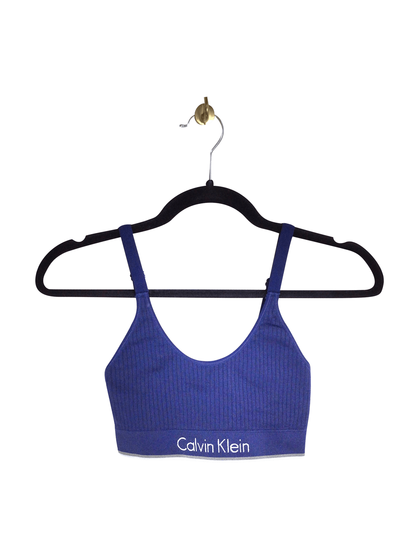 CALVIN KLEIN Women Activewear Sports Bras Regular fit in Blue - XS - Velora