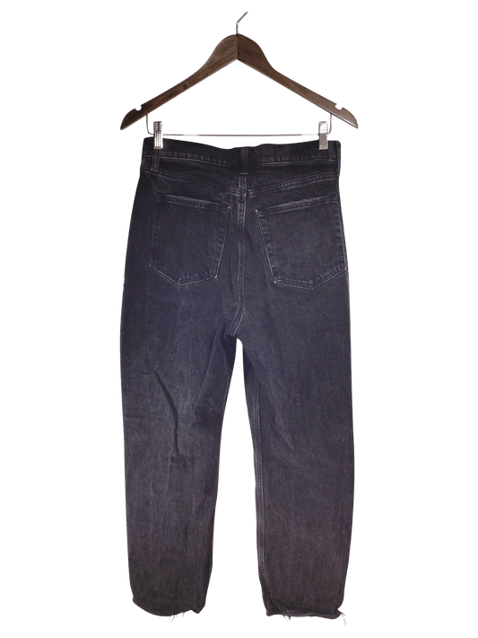 ABERCROMBIE & FITCH Women Straight-Legged Jeans Regular fit in Black - 28 - Velora