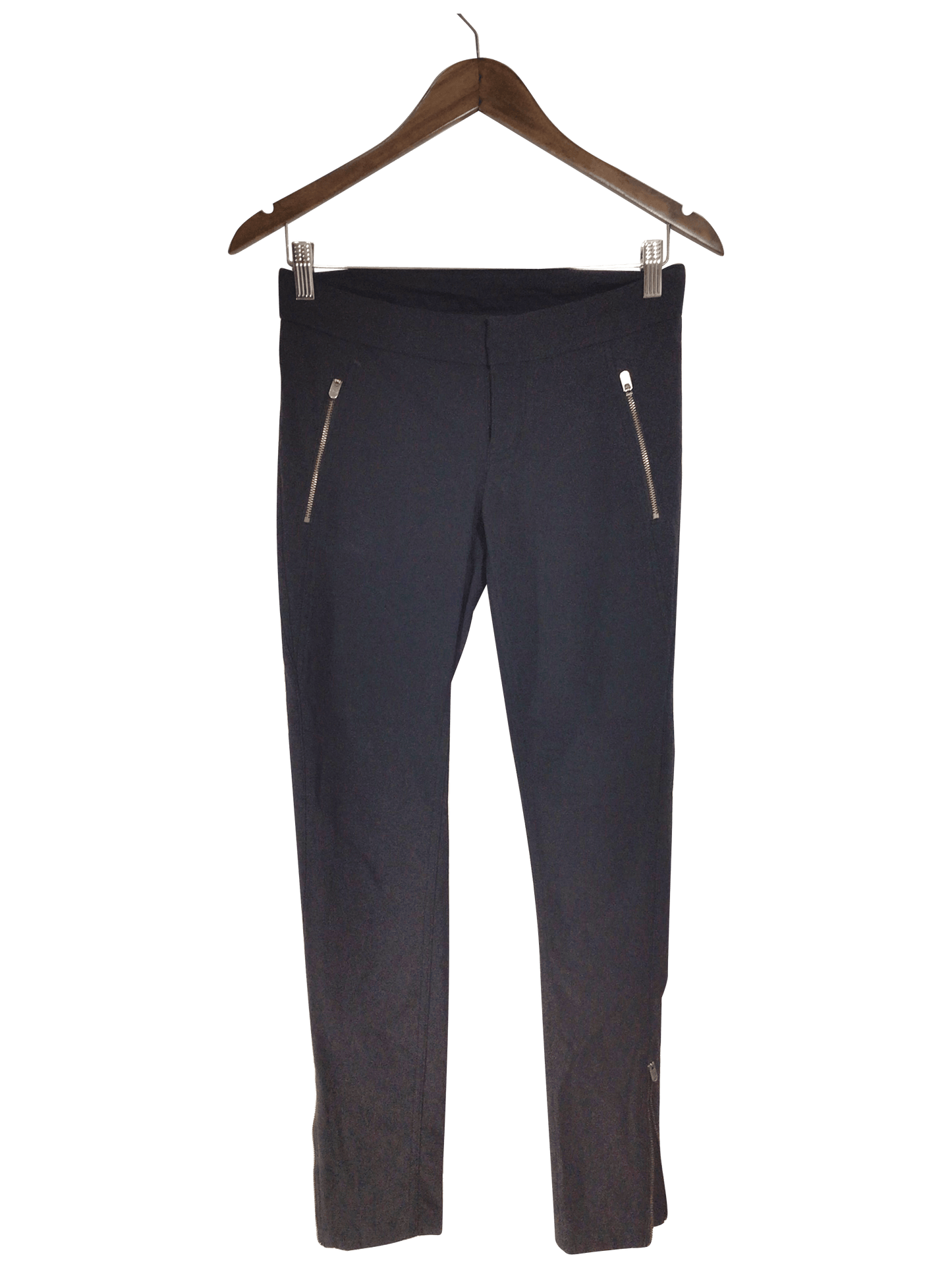 ATHLETA Women Work Pants Regular fit in Black - 0 - Velora