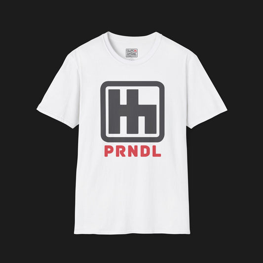 PRNDL Shifter Automotive Graphic T-Shirt | Mens & Womens (Unisex) - Velora