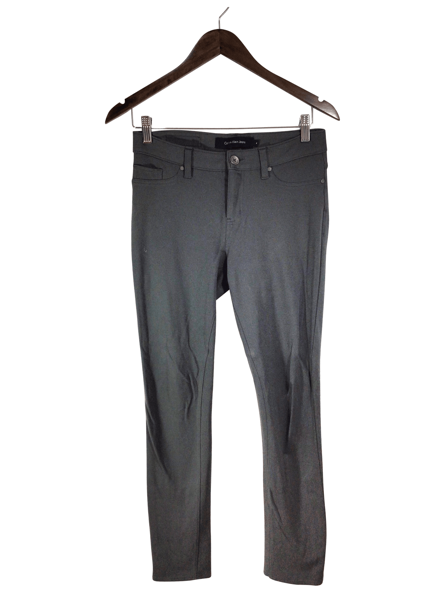 CALVIN KLEIN Women Work Pants Regular fit in Gray - 4 - Velora