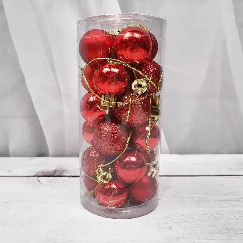 Christmas Decoration Shiny Matte Christmas Ball - Velora