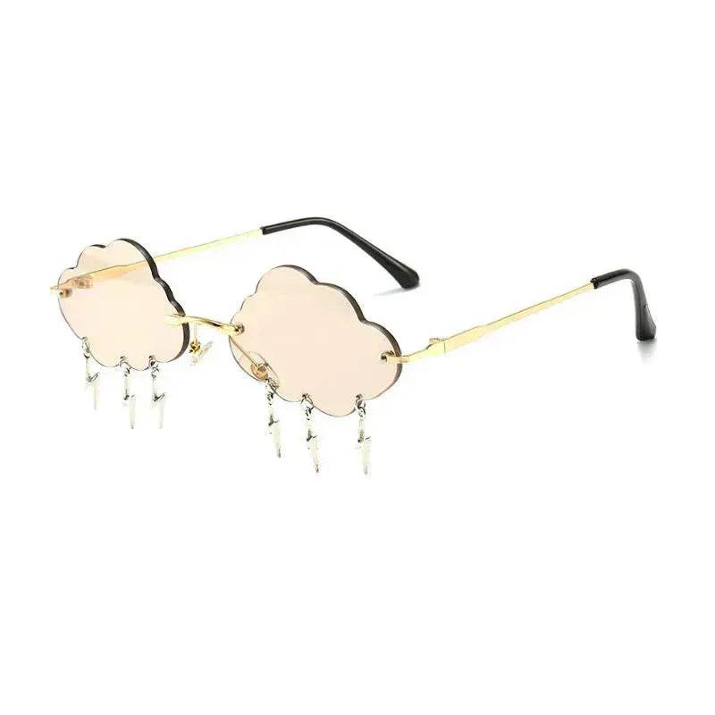 Fashion Trend Cloud Chain Polarized Sunglasses for Women - Velora