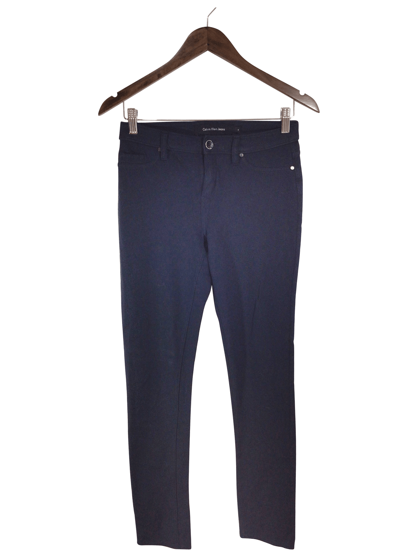 CALVIN KLEIN Women Work Pants Regular fit in Blue - 4 - Velora