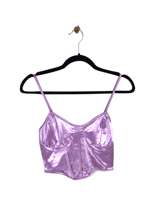SHEIN Women Crop Tops Regular fit in Purple - XS - Velora