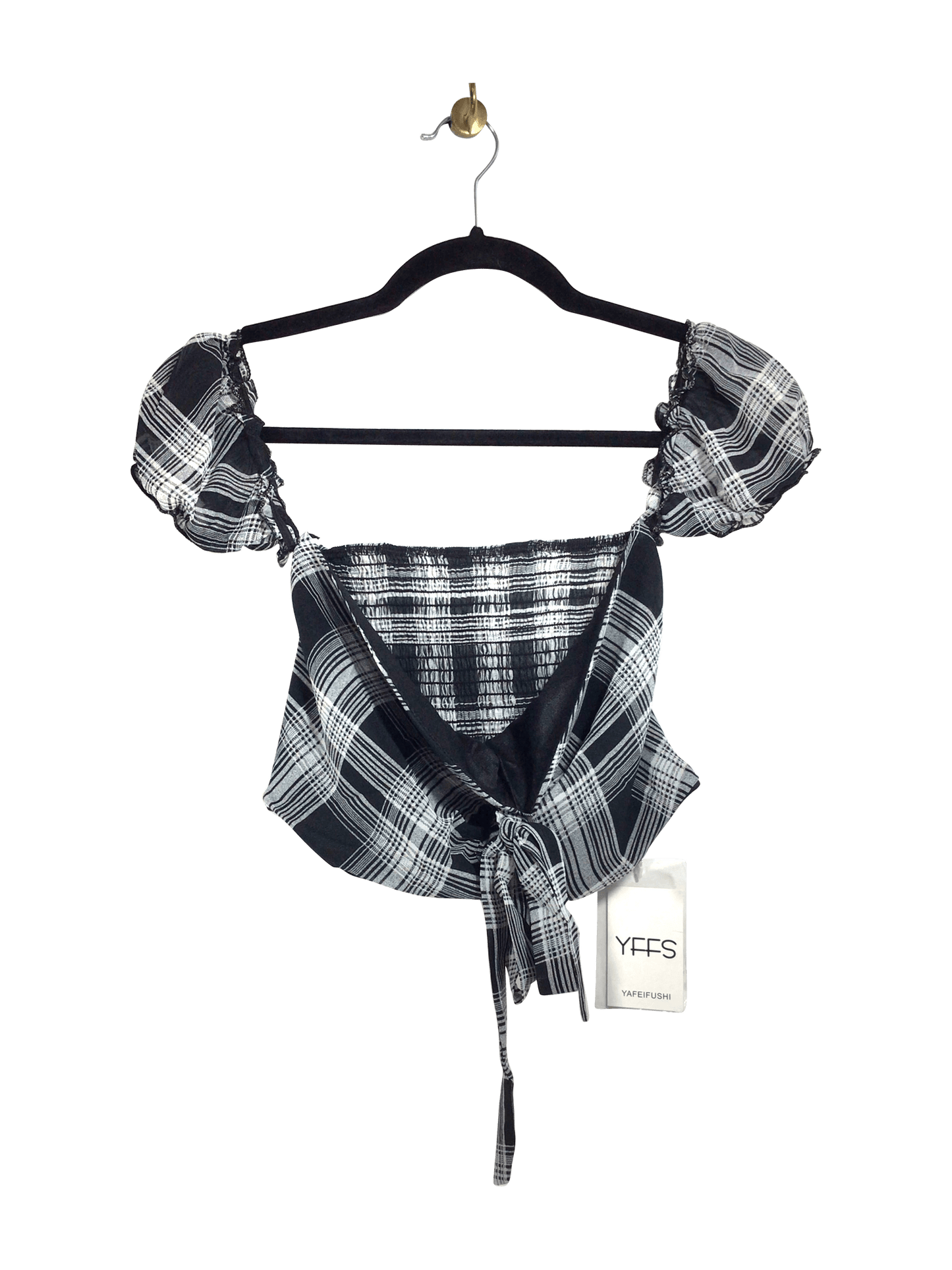 YFFS Women Crop Tops Regular fit in Black - XS - Velora