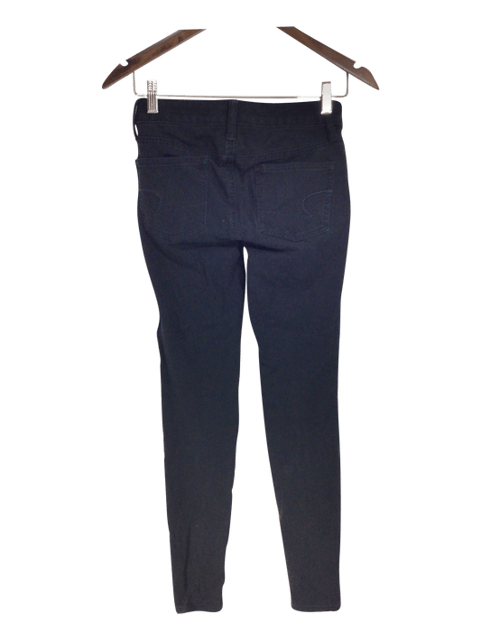 AMERICAN EAGLE Women Straight-Legged Jeans Regular fit in Black - 2 - Velora