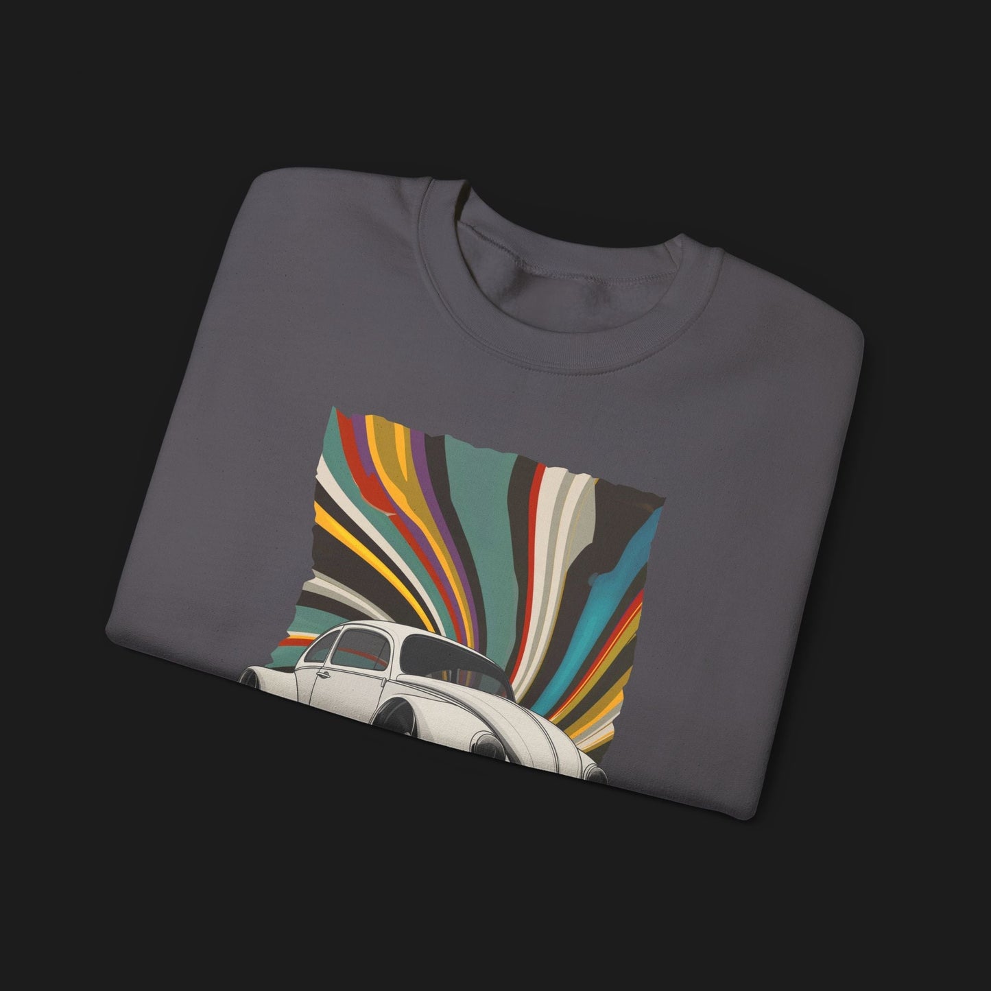 Vintage Goods Bug Automotive Graphic Crewneck | Mens & Womens (Unisex) Sweater - Velora