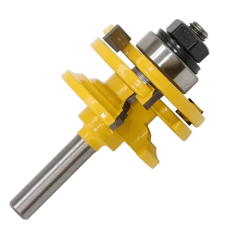Professional Woodwork Glass Door and Window Rail and Stile Reversible Router Bit - Velora