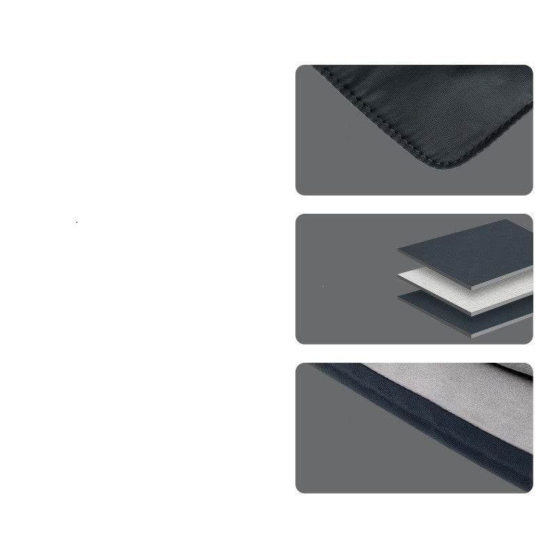 Black and white laptop bag laptop protective cover - Velora