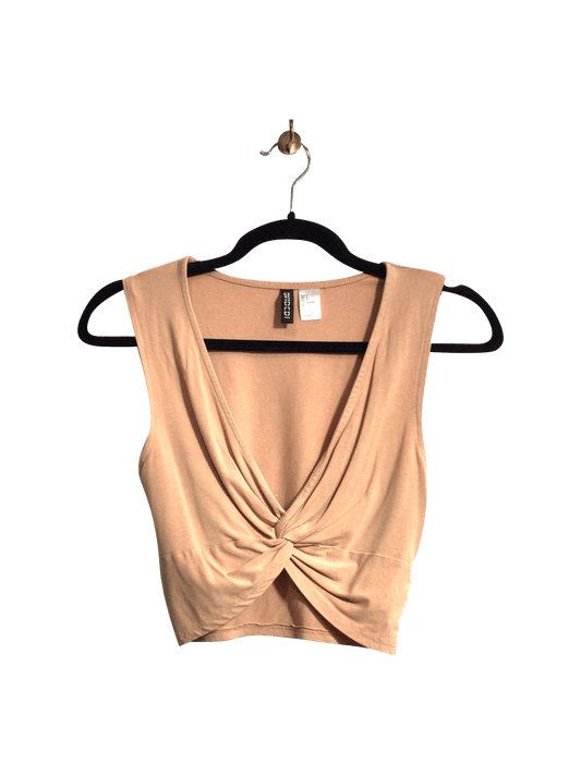 H&M Women Crop Tops Regular fit in Pink - S - Velora