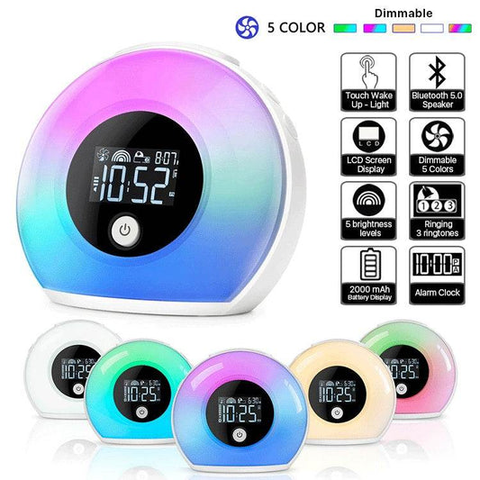 Digital Music Alarm Clock - Velora