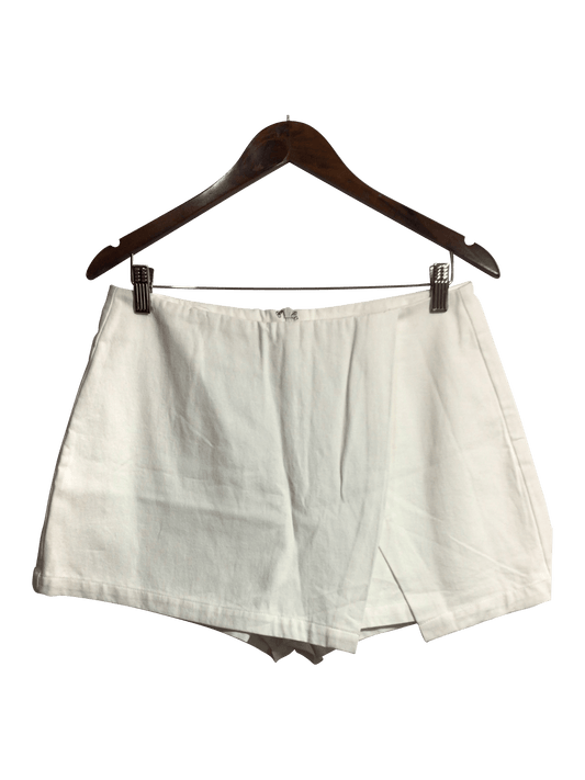 SHEIN Women Casual Skirts Regular fit in White - L - Velora