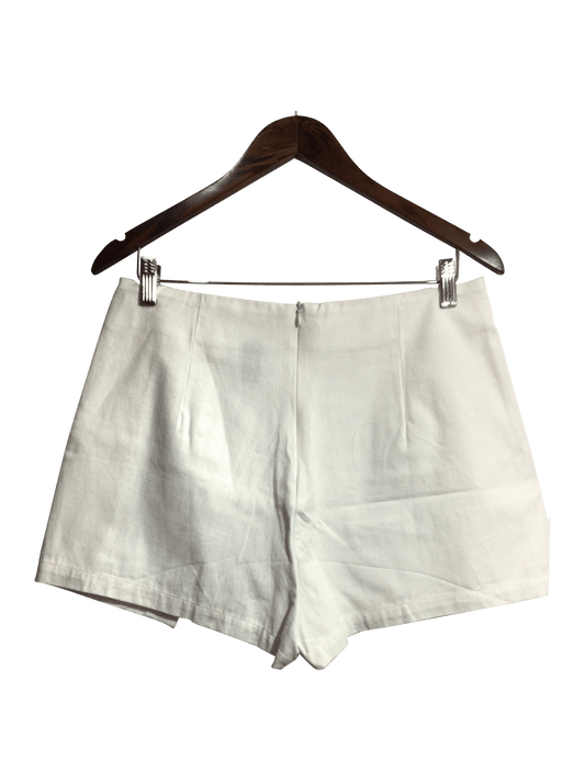 SHEIN Women Casual Skirts Regular fit in White - L - Velora