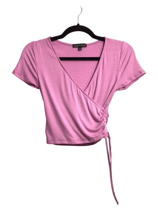 ELECTRICA Women Crop Tops Regular fit in Pink - XS - Velora