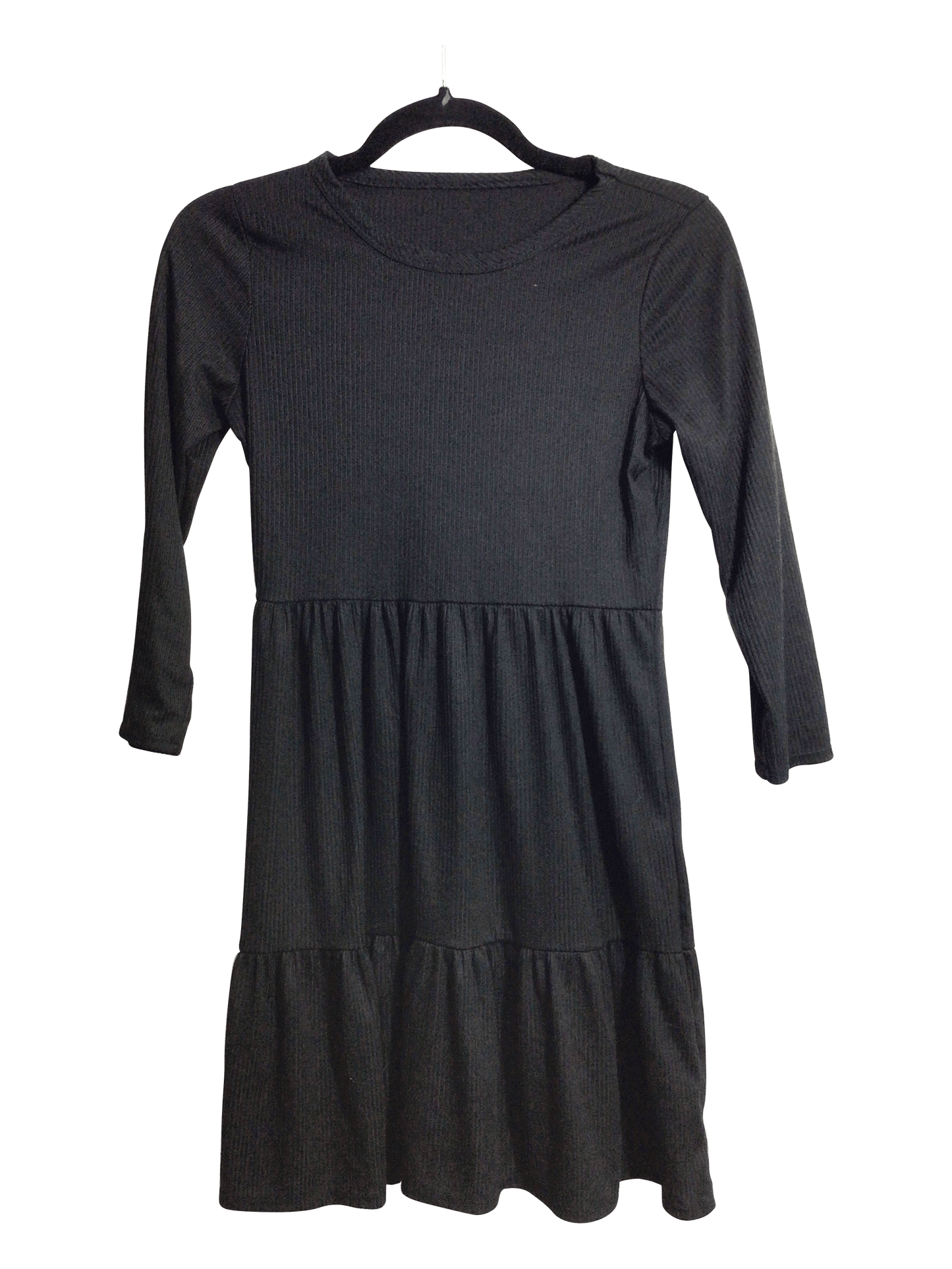 UNBRANDED Women Shirt Dresses Regular fit in Black - S - Velora