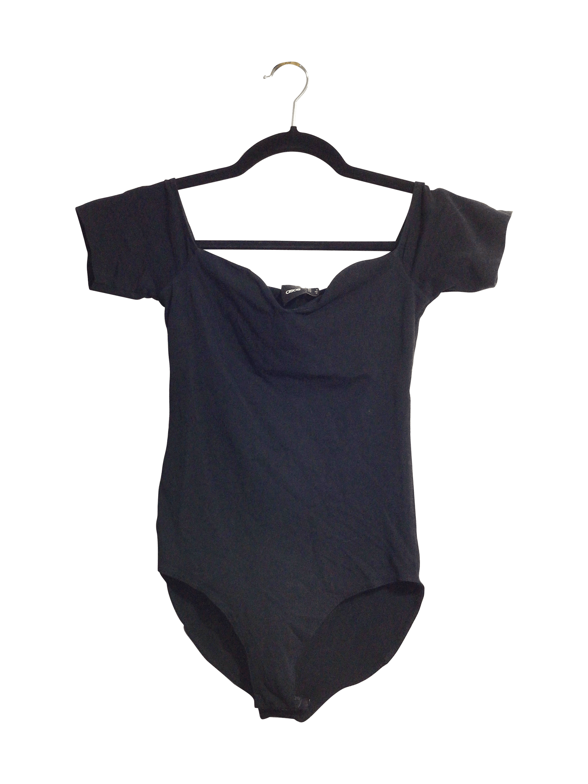 ASOS Women Bodysuits Regular fit in Black - 0 - Velora