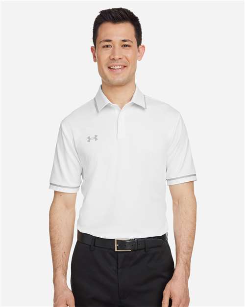 Men's Tipped Teams Performance Polo - - 14791 - Velora