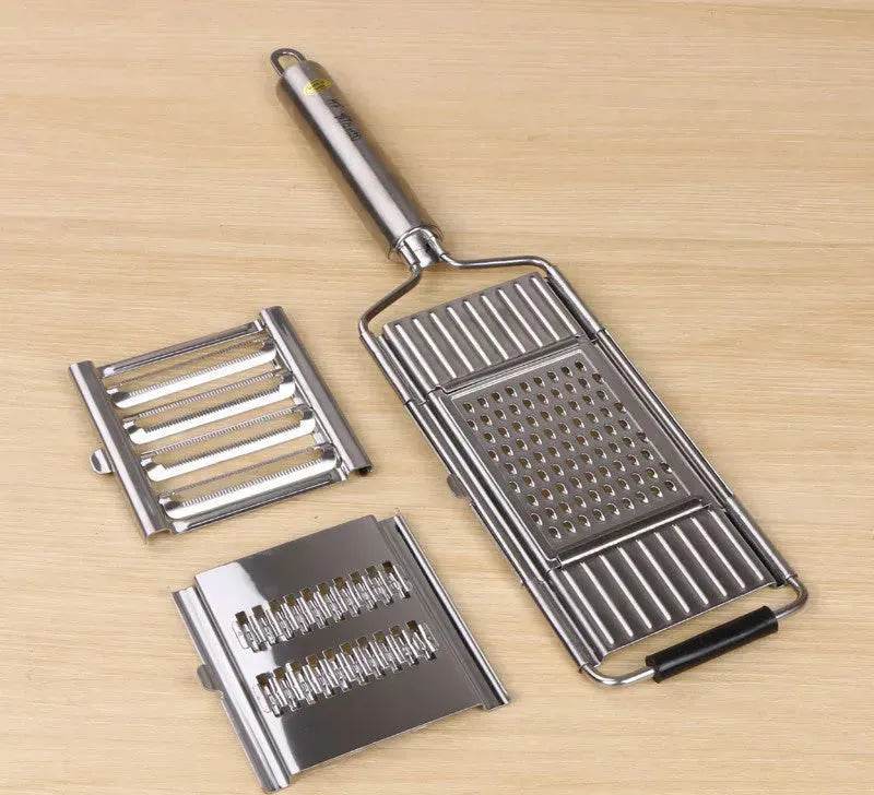 Stainless Steel Grater, Vegetable And Fruit Slicer, Peeler - Velora