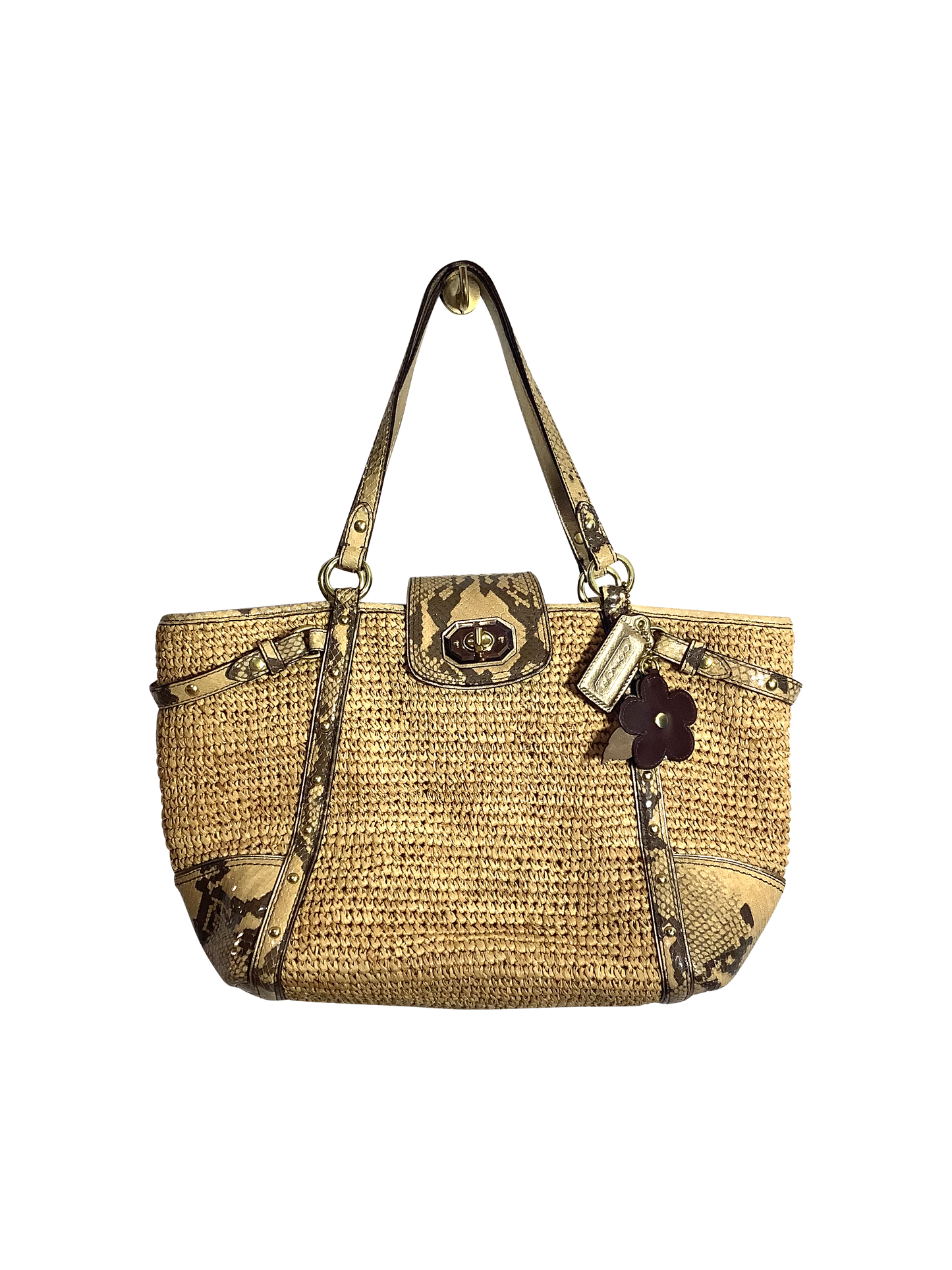 COACH Women Handbags Regular fit in Beige - Velora