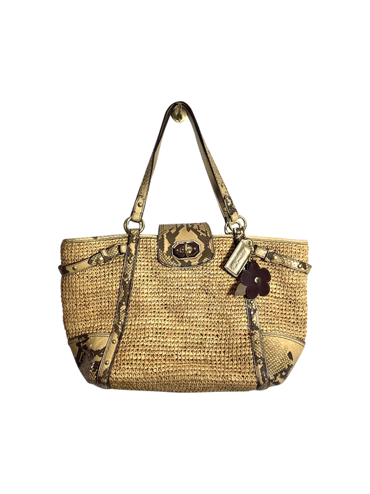 COACH Women Handbags Regular fit in Beige - Velora