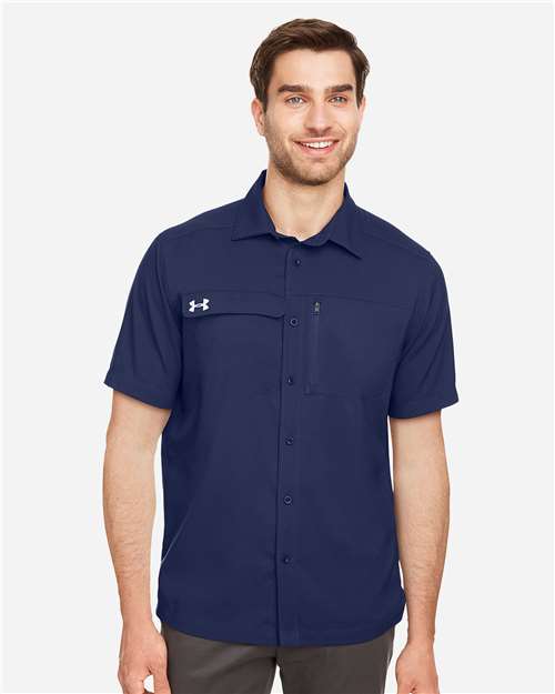 Men's Motivate Coach Woven Shirt - - 14916 - Velora