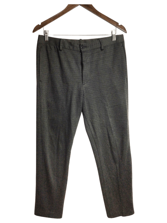 UNIQLO Men Work Pants Regular fit in Gray - M - Velora