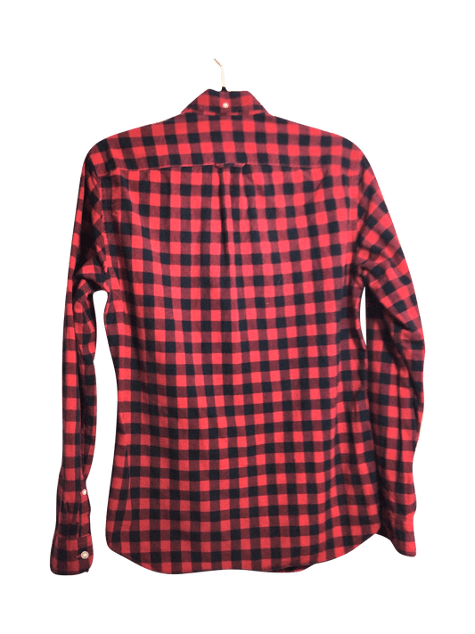 J. CREW Men Button Down Tops Regular fit in Red - S - Velora