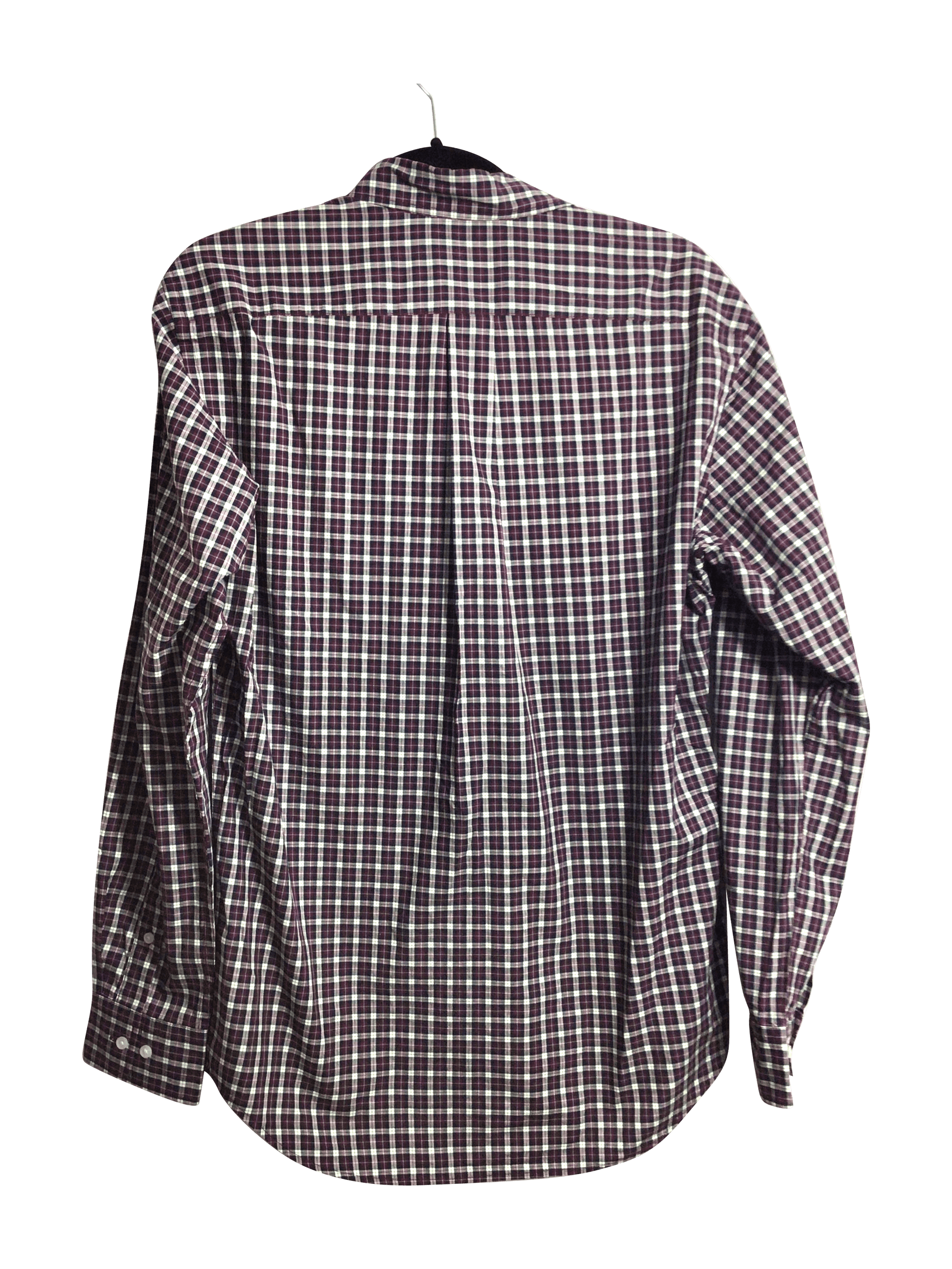 UNIQLO Men Button Down Tops Regular fit in Red - S - Velora