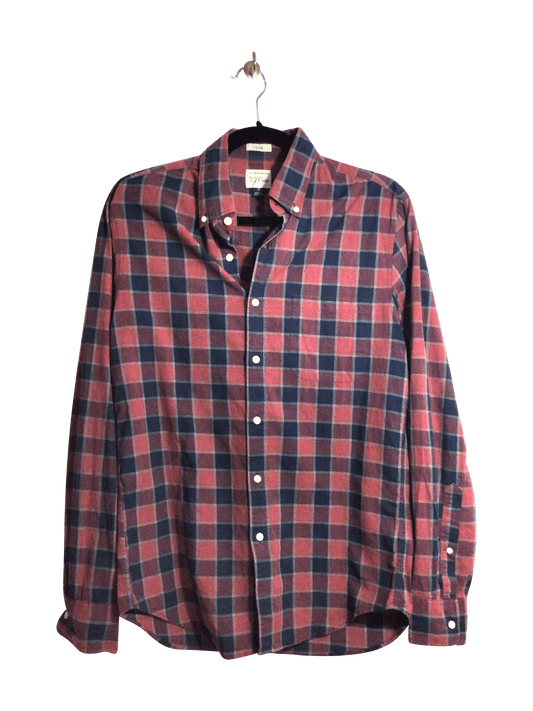 J. CREW Men Button Down Tops Regular fit in Red - S - Velora