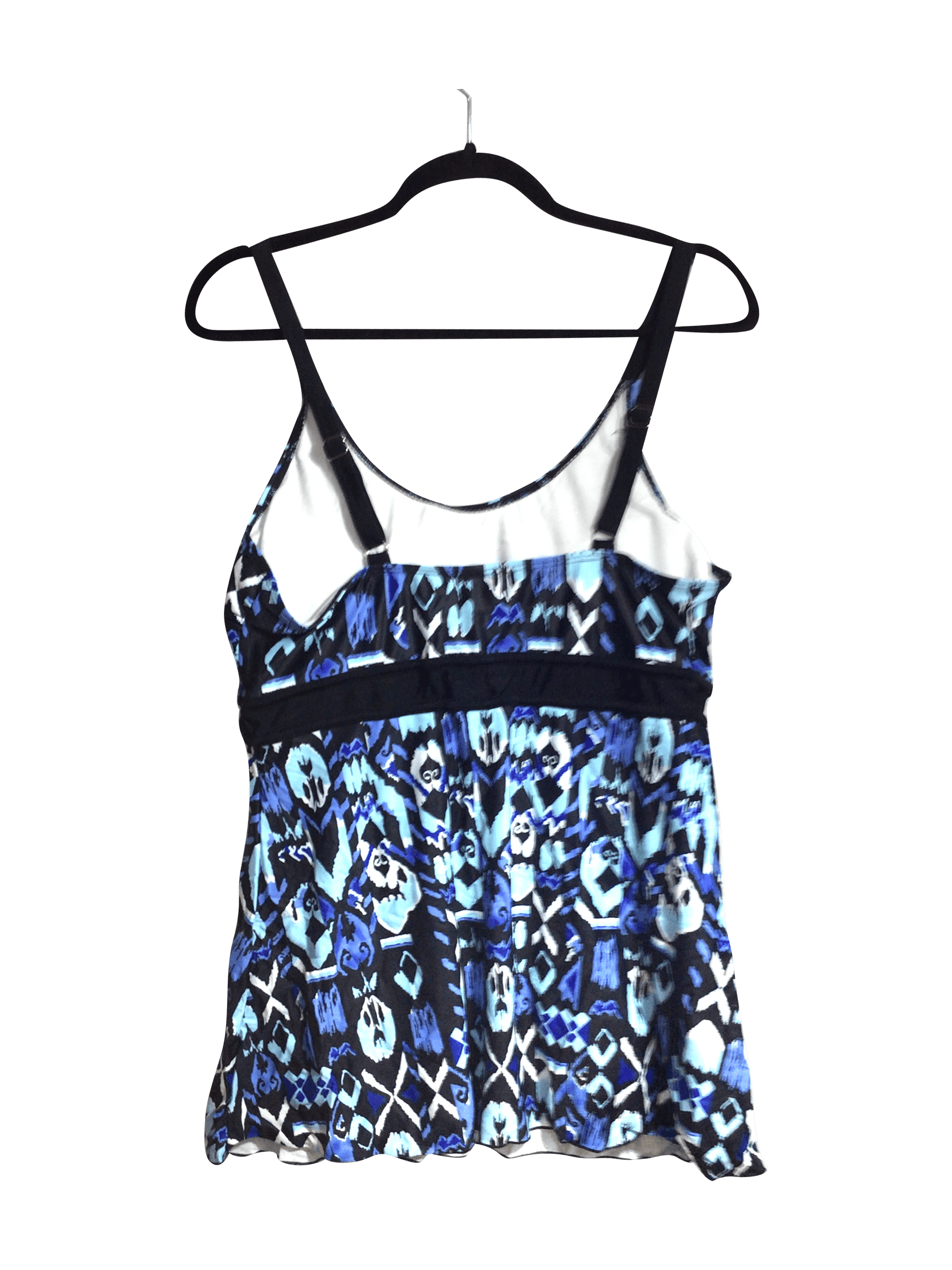 UNBRANDED Women Tankinis Regular fit in Blue - 2XL - Velora