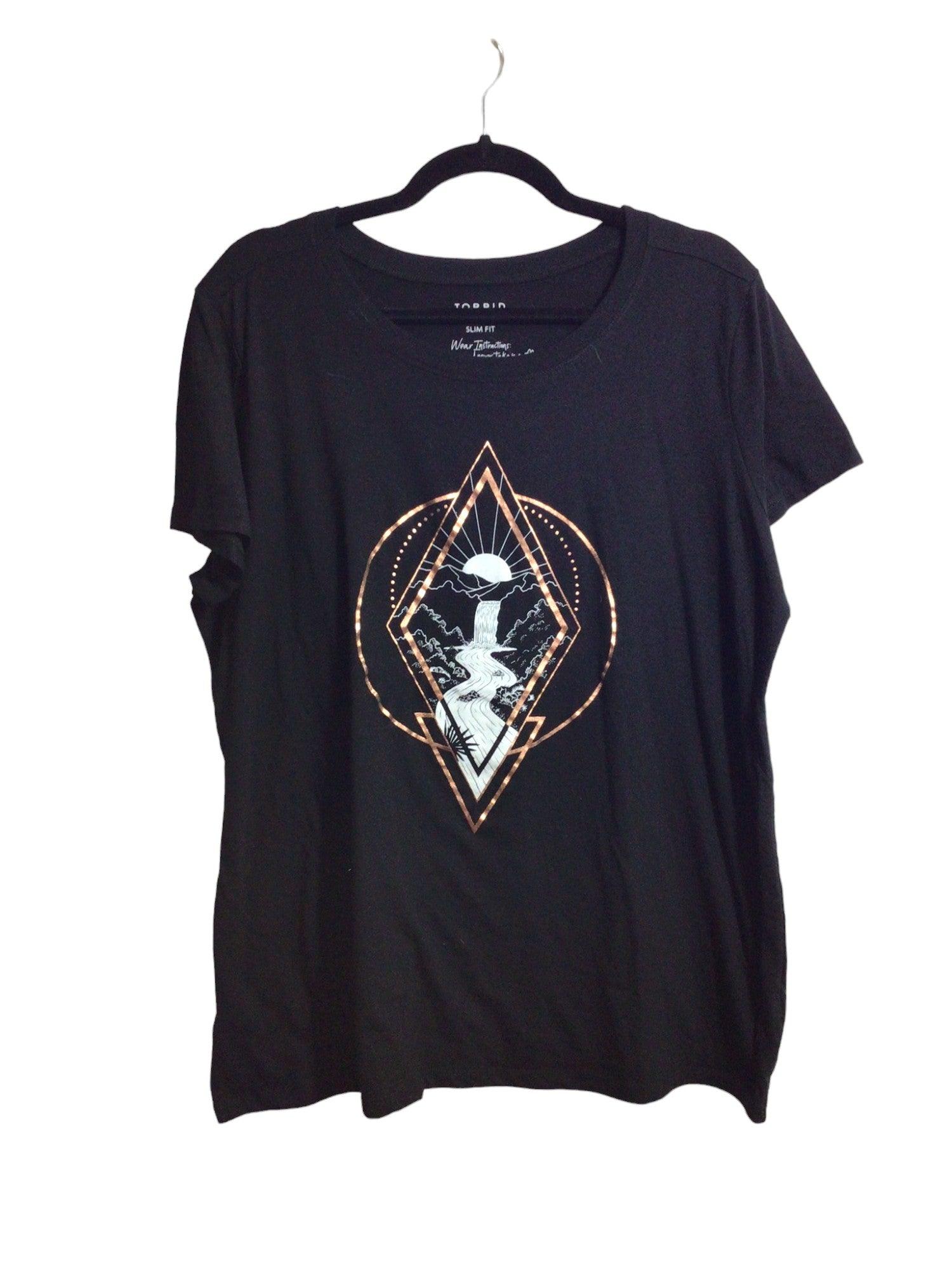TORRID Women T-Shirts Regular fit in Black - 1 - Velora