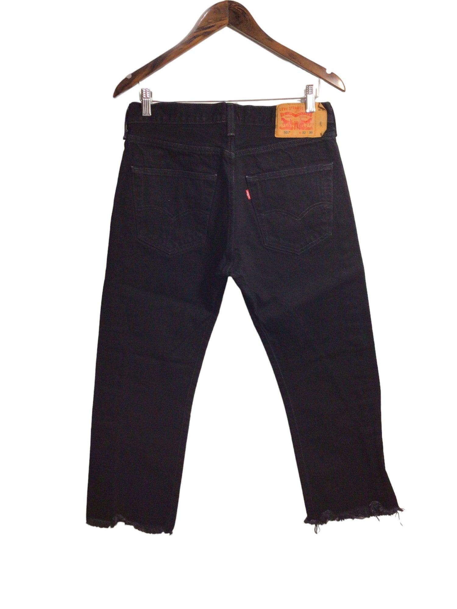 LEVI'S Women Straight-Legged Jeans Regular fit in Black - 32x30 - Velora