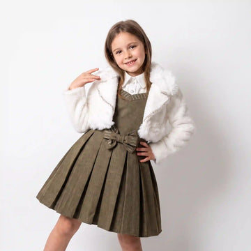 Ellie Fur Bolero Winter Dress