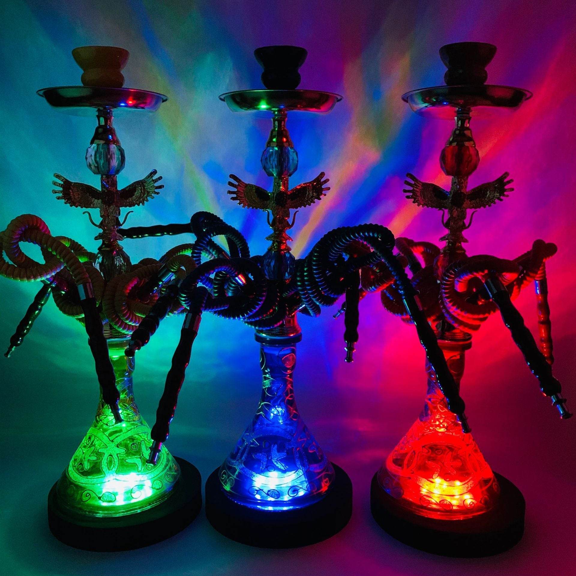 LED Light Sponge Base Hookah Accessories - Velora