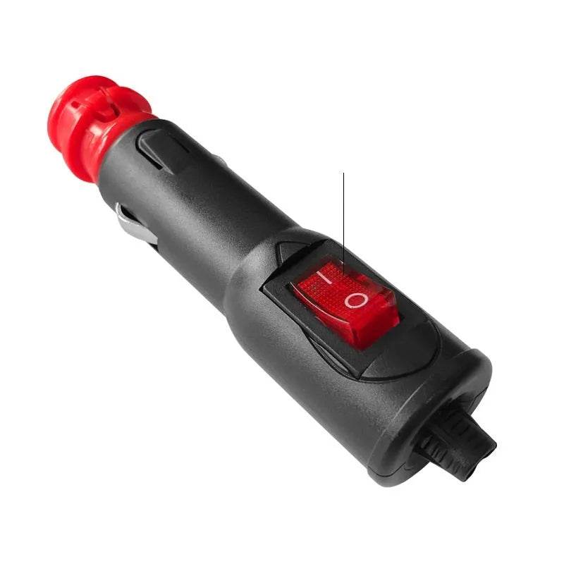 Pure Copper High Power 5A European Red Headband Car Cigarette Lighter - Velora