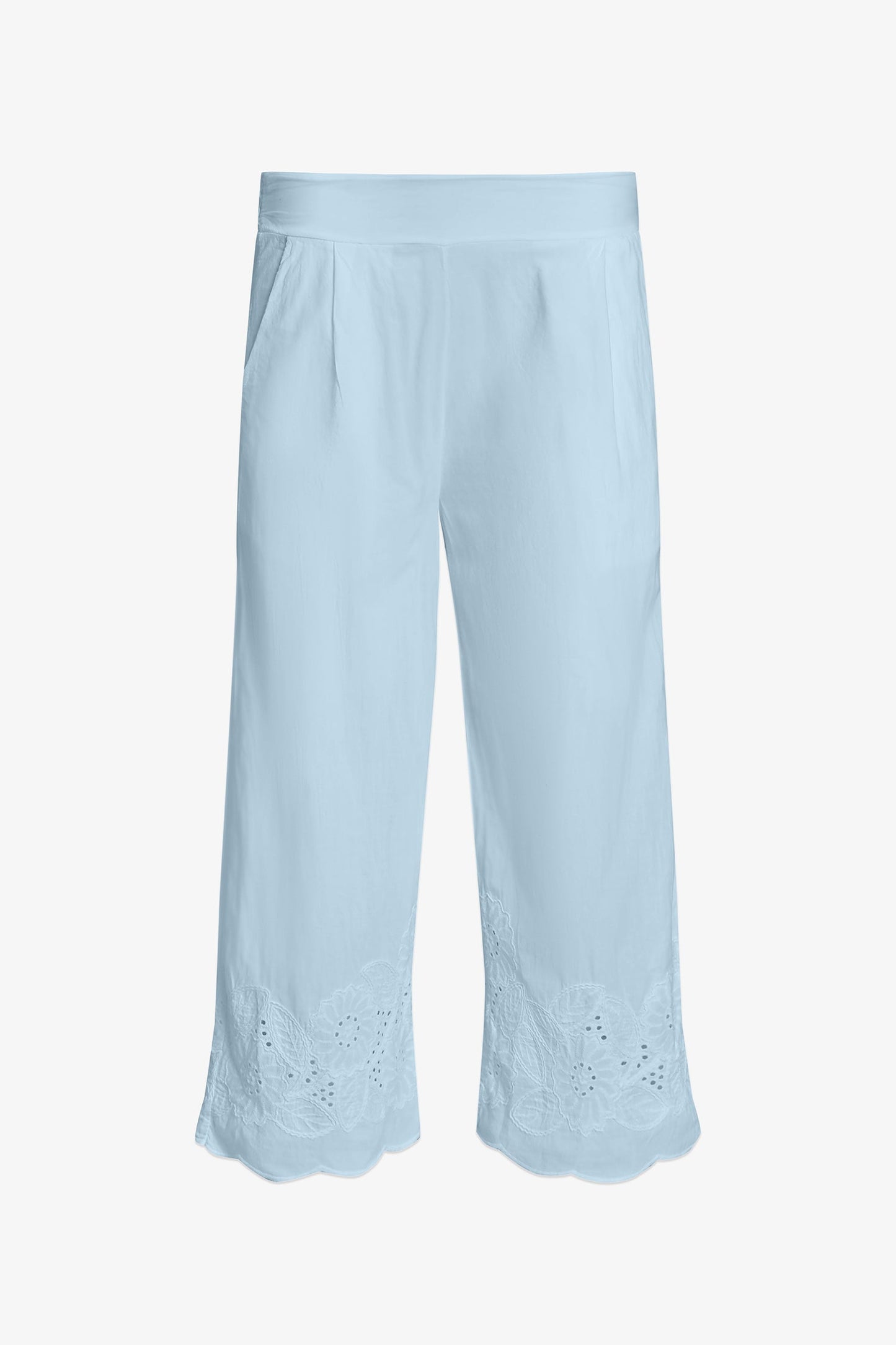 Women's Woven Capri Trousers