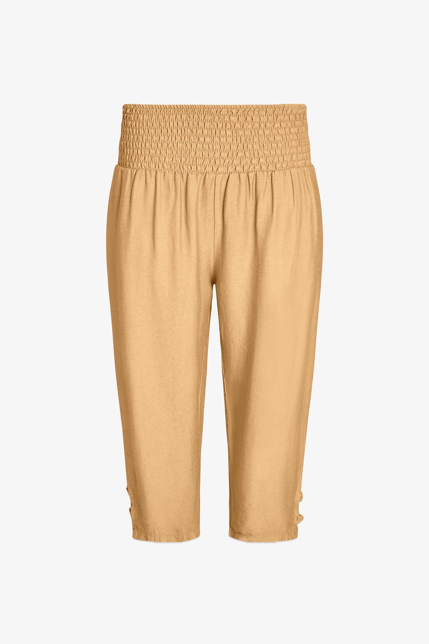 Women's Woven Capri Trousers