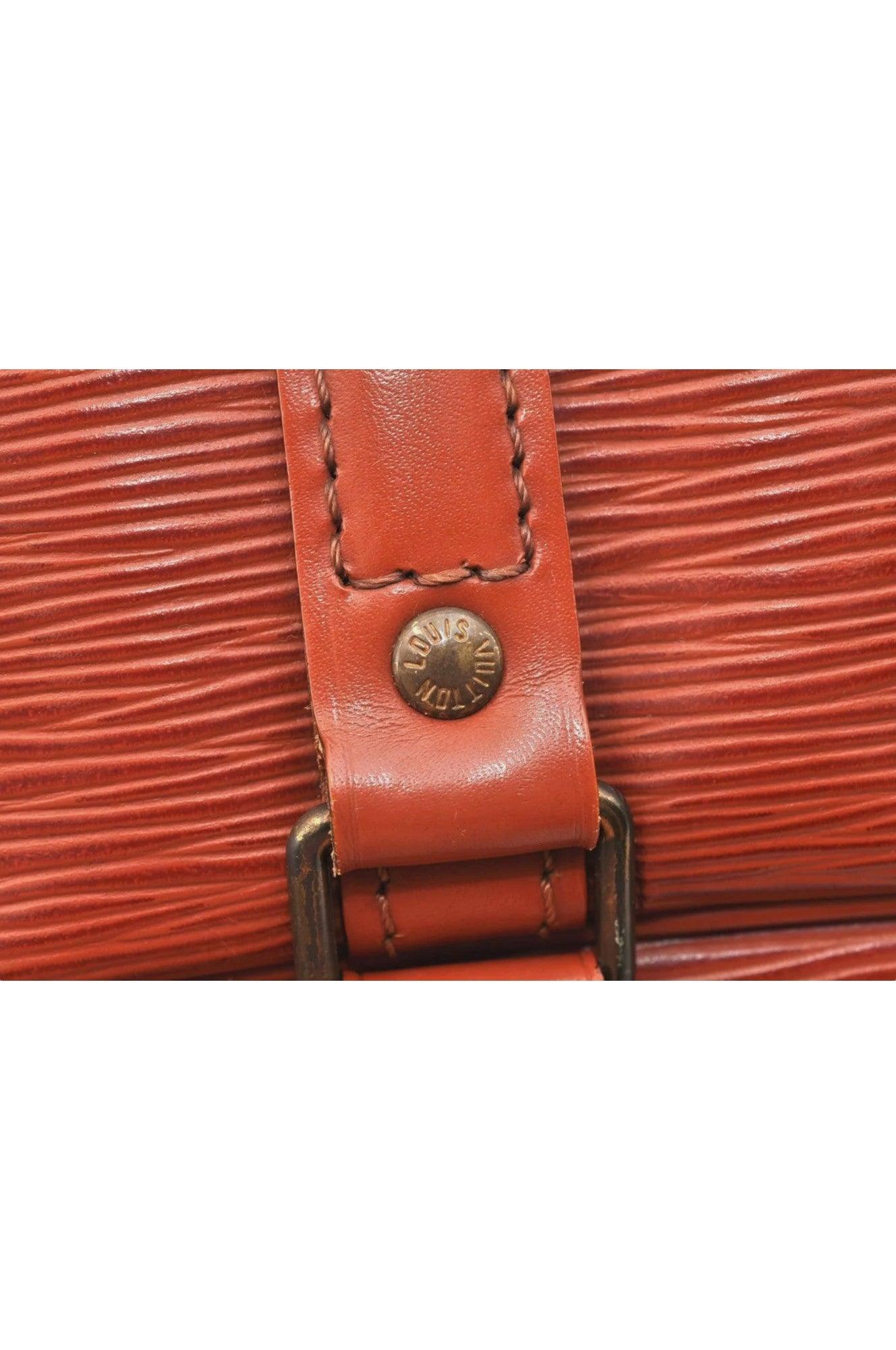 Louis Vuitton Epi Porte Documents Voyage Briefcase M54473 Brown 6978K - Velora