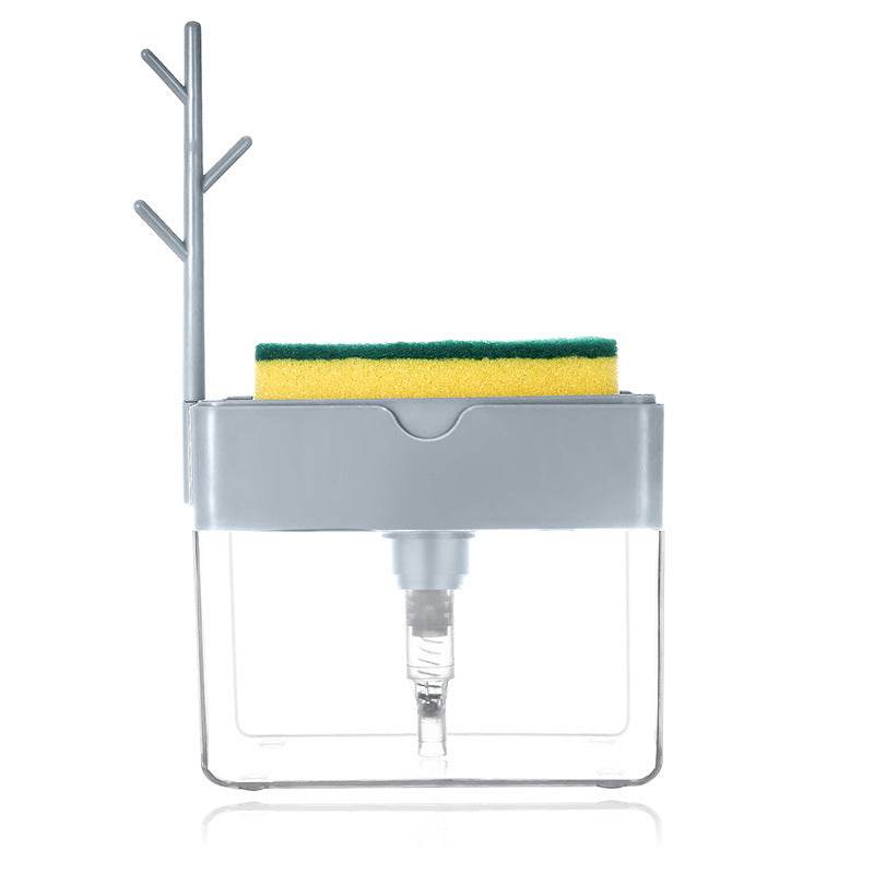Household brush pot presser dish wash dish brush Soap Dispenser - Velora